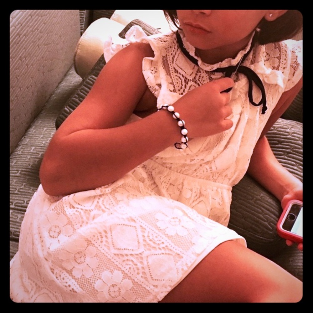 Girls Laced Dress size 10/12